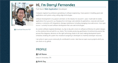 Desktop Screenshot of darrylfernandez.com