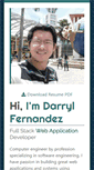 Mobile Screenshot of darrylfernandez.com